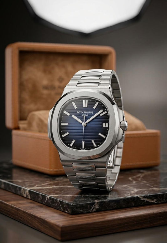 Nautilus PATEK PHILIPPE GENEVE Stainless Steel Premium Quality (Matt Finish)