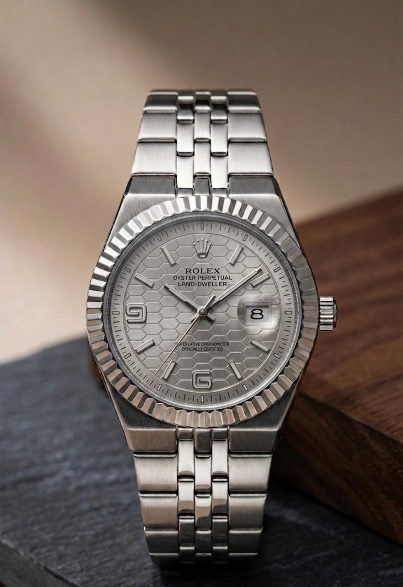 Rolex Honeycomb in Premium Quality Stainless Steel