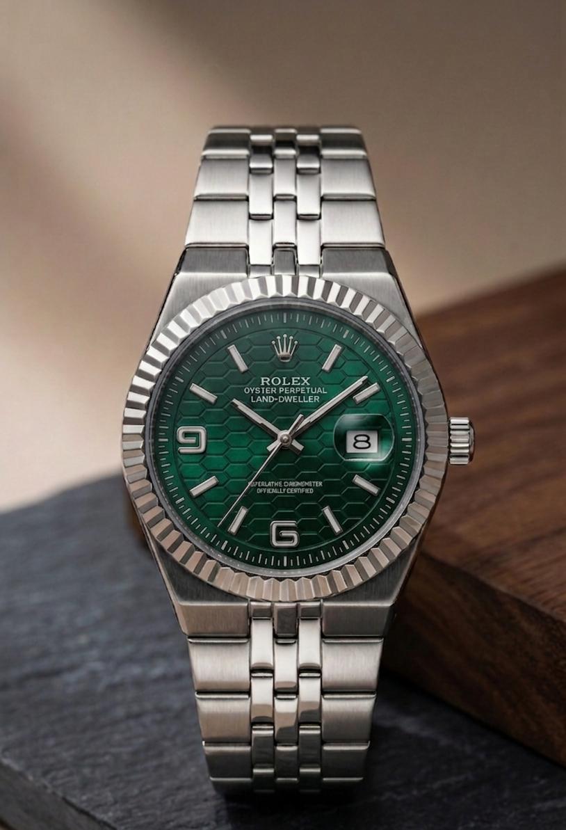 Rolex Honeycomb in Premium Quality Stainless Steel