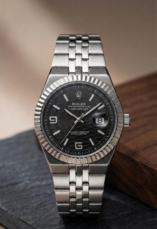 Rolex Honeycomb in Premium Quality Stainless Steel