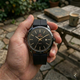 Life Time Men's Quartz Watch – Classic Textured Date Dial with Silicone Megnet Strap