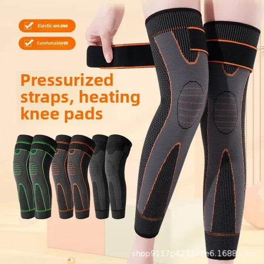 1 Pair Thermal Leg Warmers – Unisex Winter Knee High Sleeves