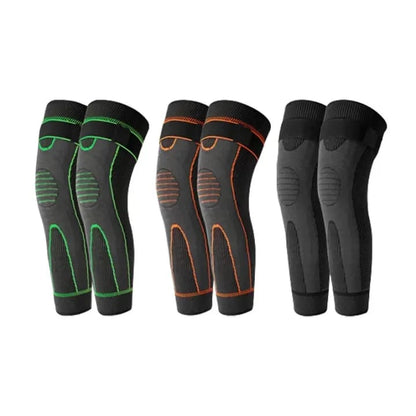1 Pair Thermal Leg Warmers – Unisex Winter Knee High Sleeves