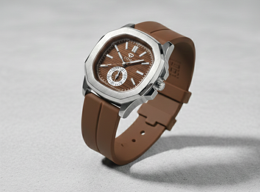 PATEK PHILLIPE Rubber Silicone Strap with Magnet Lock