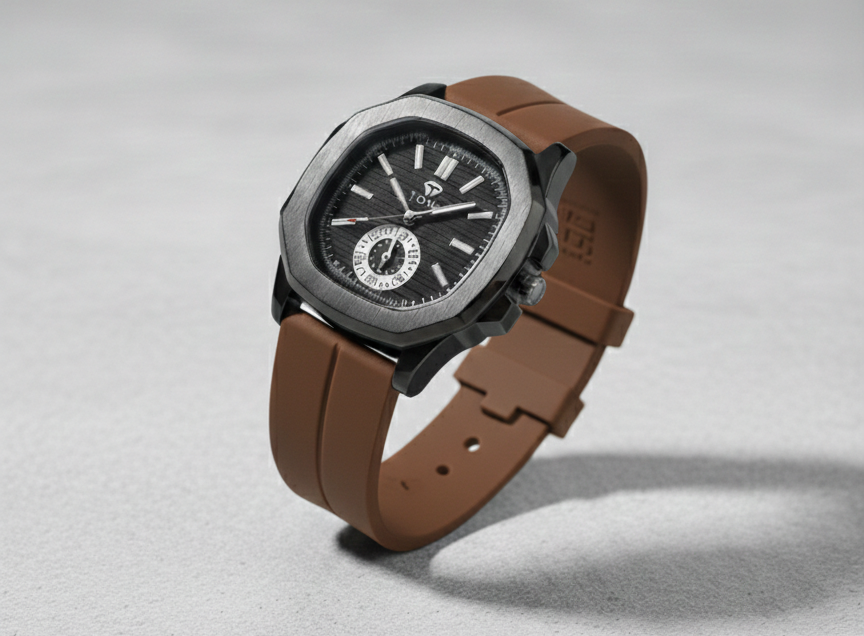 PATEK PHILLIPE Rubber Silicone Strap with Magnet Lock