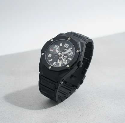 Hublot diamond cut black dial WATCH