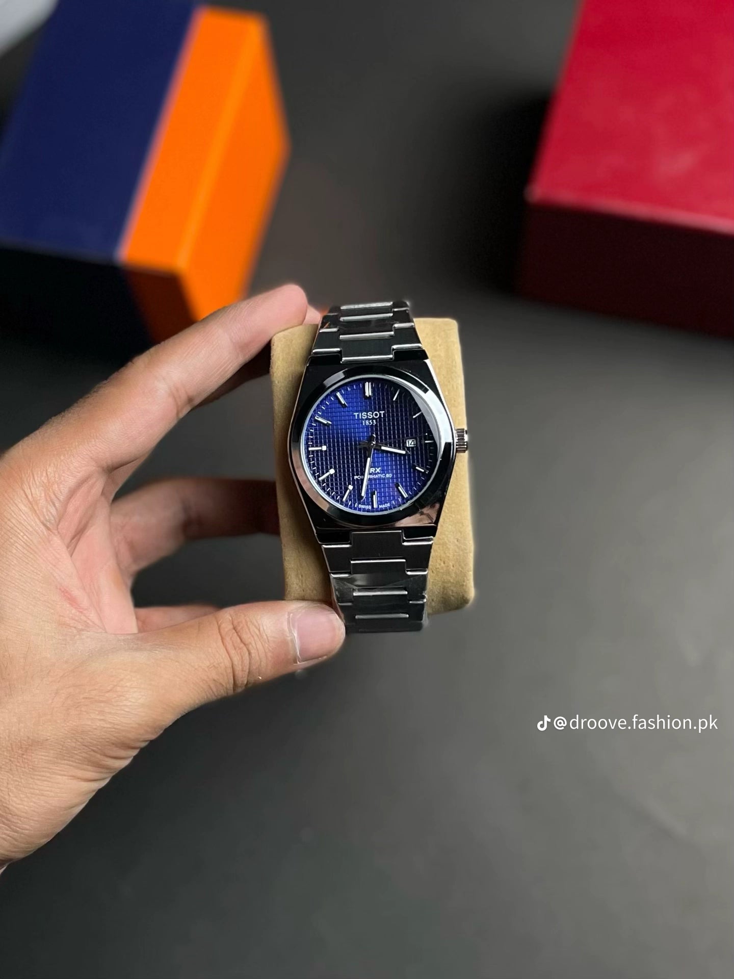 Tissot prx stainless steel with date. Premium Quality luxury watch