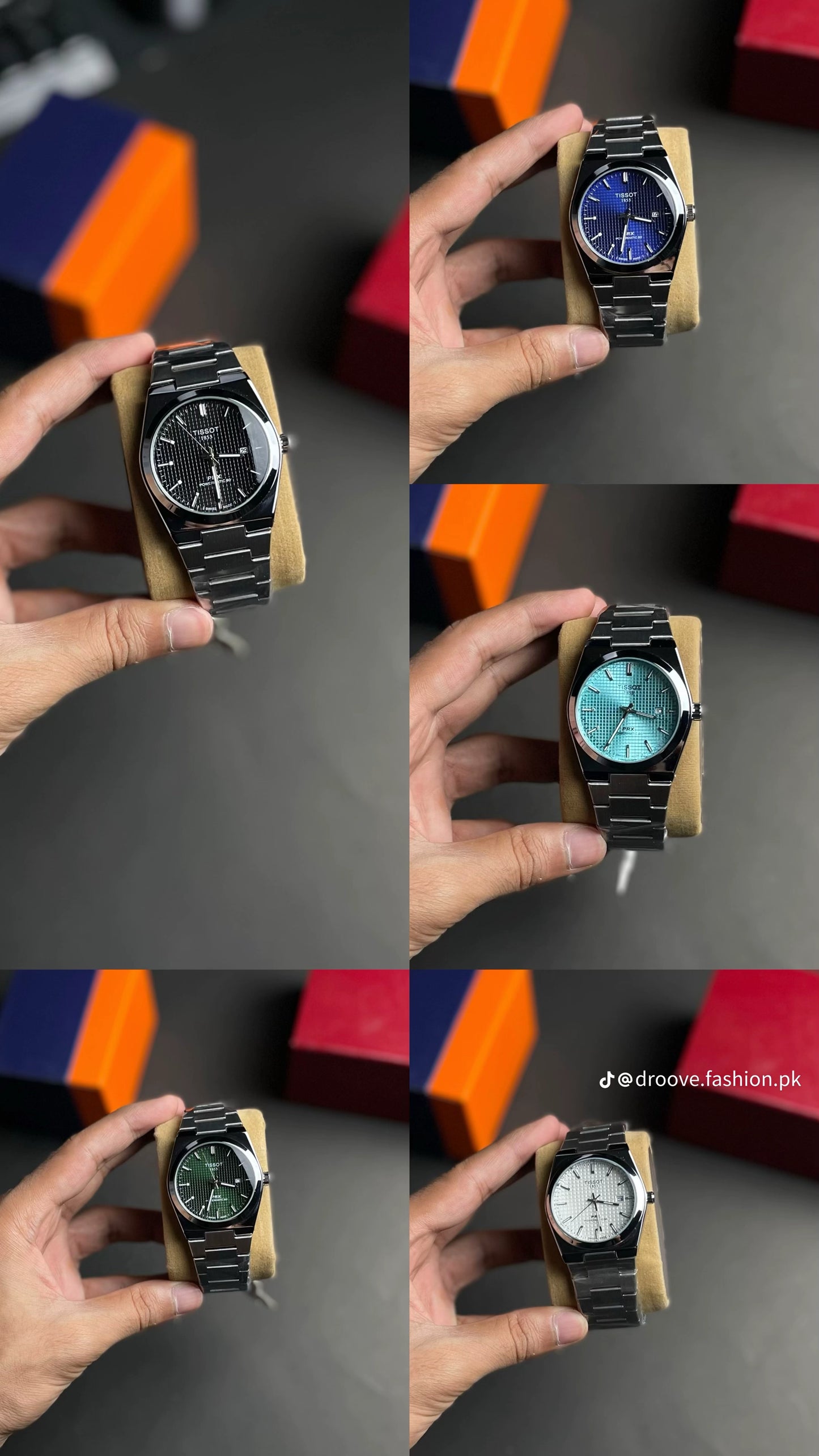 Tissot prx stainless steel with date. Premium Quality luxury watch